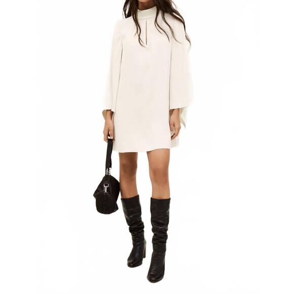 NEW BA&SH women's tori dress in ecru
